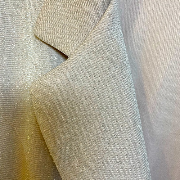 Light Pink Blazer with light sparkles. - Picture 3 of 3